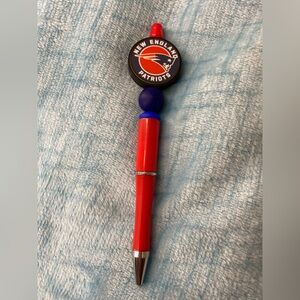 New England Patriots Red and Blue Pen
